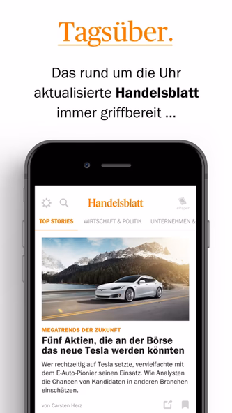 Handelsblatt - Nachrichten Screenshot 4 - AppWisp.com Handelsblatt - Nachrichten Screenshot 4 - AppWisp.com