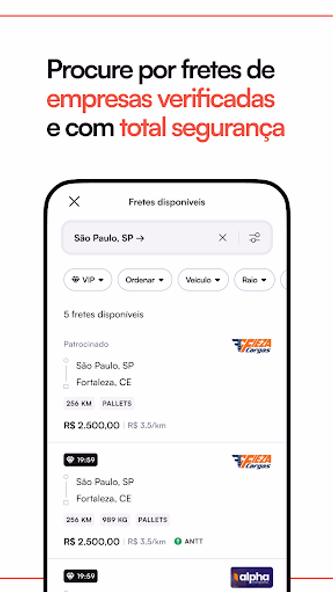 Fretebras: fretes pra caminhão Screenshot 2 - AppWisp.com Fretebras: fretes pra caminhão Screenshot 2 - AppWisp.com