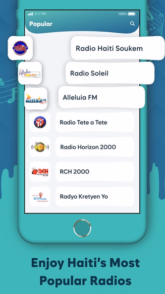Haiti Radio Stations - FM AM Screenshot 2 - AppWisp.com Haiti Radio Stations - FM AM Screenshot 2 - AppWisp.com