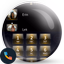 Theme Dialer Dusk Gold - AppWisp.com