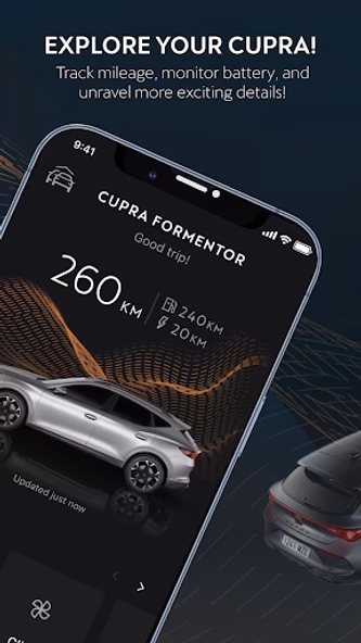 My CUPRA App Screenshot 2 - AppWisp.com My CUPRA App Screenshot 2 - AppWisp.com
