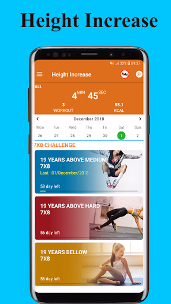 Height Increase Workout Screenshot 1 - AppWisp.com Height Increase Workout Screenshot 1 - AppWisp.com