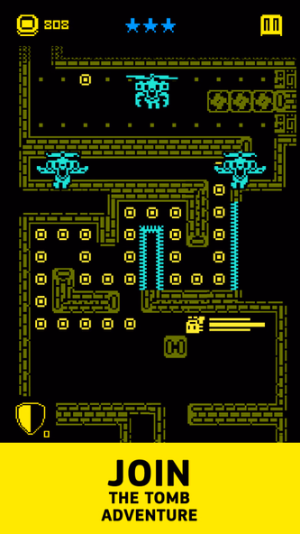 Tomb of the Mask: Pixel Maze Screenshot 1 - AppWisp.com Tomb of the Mask: Pixel Maze Screenshot 1 - AppWisp.com