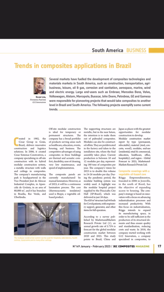JEC Composites Magazine Screenshot 3 - AppWisp.com JEC Composites Magazine Screenshot 3 - AppWisp.com