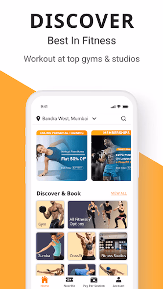 Fitternity - Health & Fitness Screenshot 3 - AppWisp.com
