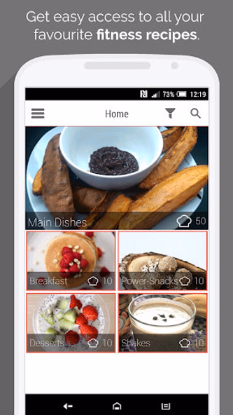 Fitness Recipes by MyFitFEED Screenshot 1 - AppWisp.com Fitness Recipes by MyFitFEED Screenshot 1 - AppWisp.com