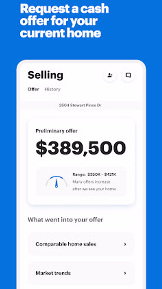 Opendoor - Buy and Sell Homes Screenshot 2 - AppWisp.com Opendoor - Buy and Sell Homes Screenshot 2 - AppWisp.com