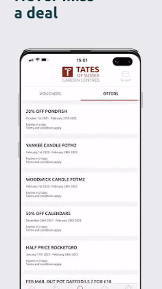 Tates of Sussex Screenshot 2 - AppWisp.com Tates of Sussex Screenshot 2 - AppWisp.com