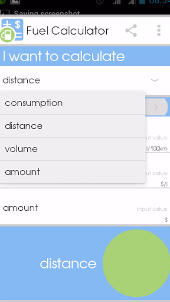 Fuel Calculator Screenshot 2 - AppWisp.com