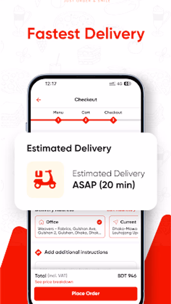 Foodi - Food Delivery Screenshot 4 - AppWisp.com Foodi - Food Delivery Screenshot 4 - AppWisp.com