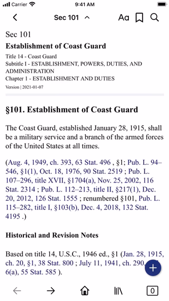 USC 14 - Coast Guard Screenshot 2 - AppWisp.com USC 14 - Coast Guard Screenshot 2 - AppWisp.com