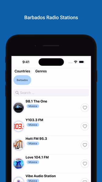 Barbados Radio, News, Music Screenshot 1 - AppWisp.com Barbados Radio, News, Music Screenshot 1 - AppWisp.com