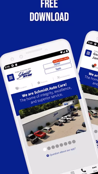 Schmidt Auto Care Screenshot 1 - AppWisp.com Schmidt Auto Care Screenshot 1 - AppWisp.com