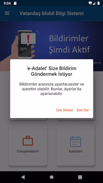 e-Adalet Vatandaş Screenshot 2 - AppWisp.com