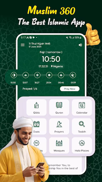 Muslim 360 Screenshot 1 - AppWisp.com Muslim 360 Screenshot 1 - AppWisp.com