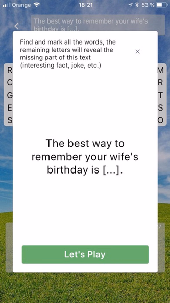 Word Search FUN Screenshot 2 - AppWisp.com Word Search FUN Screenshot 2 - AppWisp.com