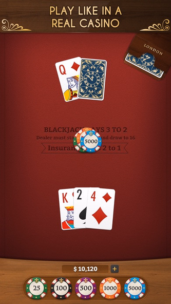 Blackjack ∙ Screenshot 2 - AppWisp.com Blackjack ∙ Screenshot 2 - AppWisp.com
