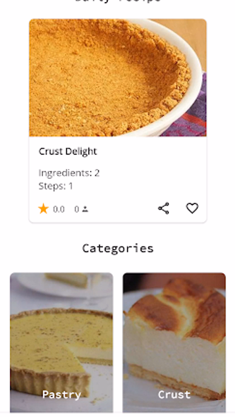 Pastry Recipes Screenshot 1 - AppWisp.com Pastry Recipes Screenshot 1 - AppWisp.com