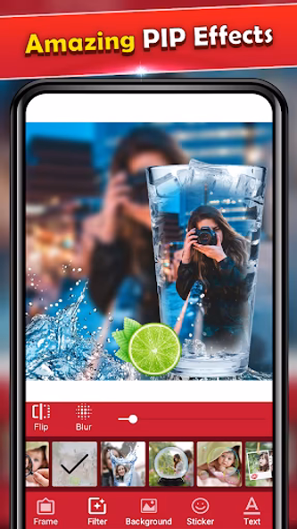 PIP Camera & Photo Editor Screenshot 1 - AppWisp.com PIP Camera & Photo Editor Screenshot 1 - AppWisp.com