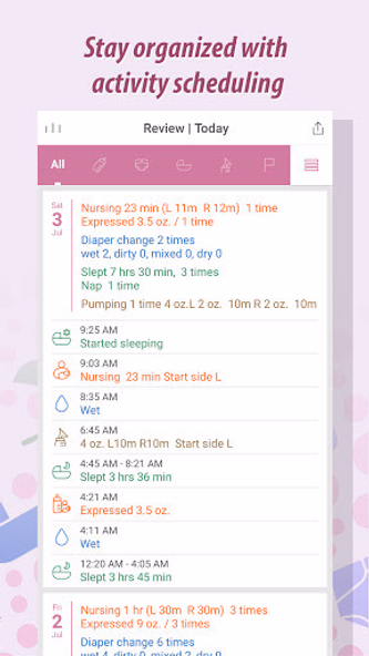 Baby Tracker - Newborn Log Screenshot 2 - AppWisp.com Baby Tracker - Newborn Log Screenshot 2 - AppWisp.com