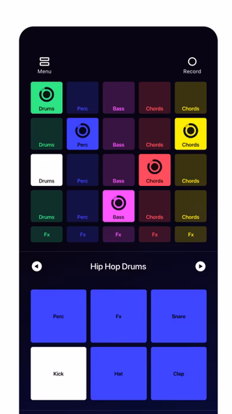 Loop Pads: DJ music beat maker Screenshot 2 - AppWisp.com Loop Pads: DJ music beat maker Screenshot 2 - AppWisp.com