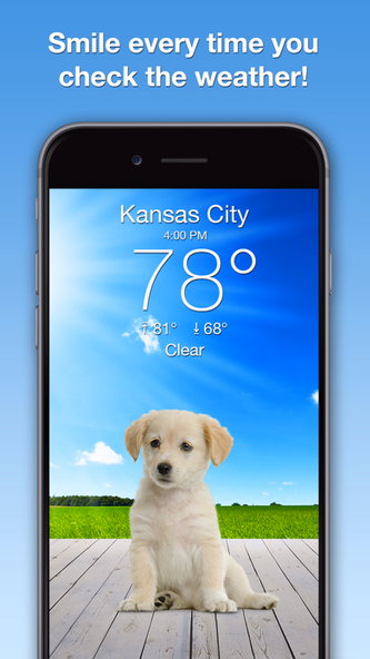 Weather Puppy Forecast + Radar Screenshot 1 - AppWisp.com