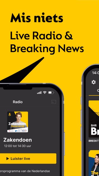 BNR | Nieuws, Radio & Podcasts Screenshot 4 - AppWisp.com BNR | Nieuws, Radio & Podcasts Screenshot 4 - AppWisp.com