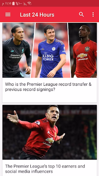 Today's Sports News Screenshot 2 - AppWisp.com Today's Sports News Screenshot 2 - AppWisp.com
