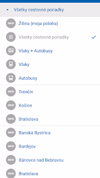Cestovné poriadky CP Screenshot 4 - AppWisp.com Cestovné poriadky CP Screenshot 4 - AppWisp.com