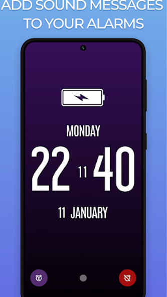 Talking Alarm Clock & Sounds Screenshot 3 - AppWisp.com Talking Alarm Clock & Sounds Screenshot 3 - AppWisp.com