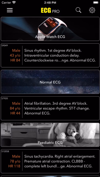 ECG for Doctors Screenshot 1 - AppWisp.com ECG for Doctors Screenshot 1 - AppWisp.com