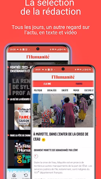L'Humanité - Le journal Screenshot 1 - AppWisp.com L'Humanité - Le journal Screenshot 1 - AppWisp.com
