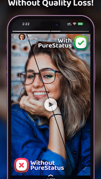 PureStatus: ByeBye Blur Status Screenshot 2 - AppWisp.com PureStatus: ByeBye Blur Status Screenshot 2 - AppWisp.com
