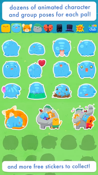 Sticker Pals! 800 Stickers from David Lanham Screenshot 1 - AppWisp.com Sticker Pals! 800 Stickers from David Lanham Screenshot 1 - AppWisp.com