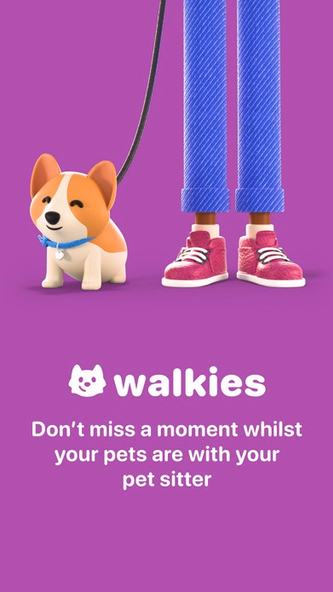 Walkies: Customer Pet Journal Screenshot 1 - AppWisp.com Walkies: Customer Pet Journal Screenshot 1 - AppWisp.com