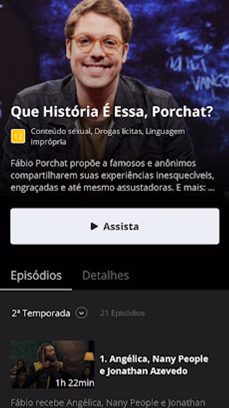 Canais Globo (Globosat Play) Screenshot 4 - AppWisp.com Canais Globo (Globosat Play) Screenshot 4 - AppWisp.com