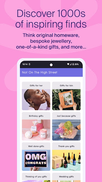 Notonthehighstreet: Shop Gifts Screenshot 3 - AppWisp.com Notonthehighstreet: Shop Gifts Screenshot 3 - AppWisp.com