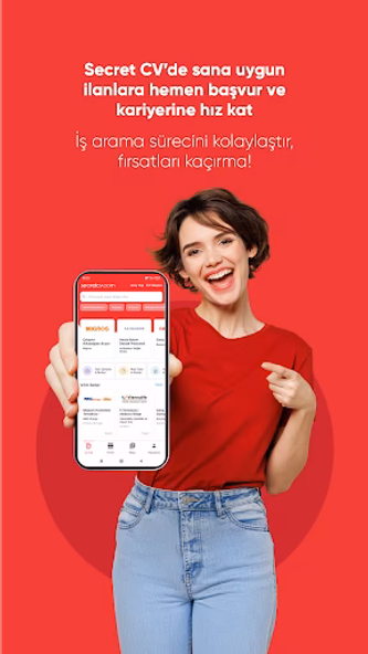 Secretcv - İş İlanı Ara & Bul Screenshot 2 - AppWisp.com Secretcv - İş İlanı Ara & Bul Screenshot 2 - AppWisp.com