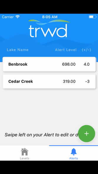 TRWD Lake Levels Screenshot 4 - AppWisp.com TRWD Lake Levels Screenshot 4 - AppWisp.com