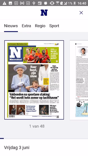 Nieuwsblad Krant Screenshot 3 - AppWisp.com Nieuwsblad Krant Screenshot 3 - AppWisp.com