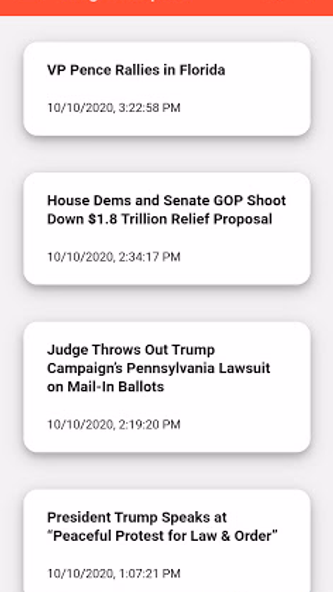 Conservative News Screenshot 2 - AppWisp.com Conservative News Screenshot 2 - AppWisp.com