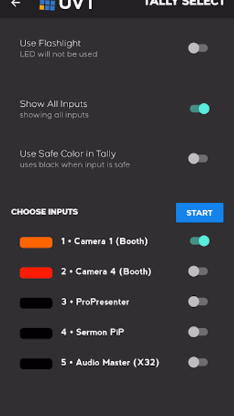 Unofficial vMix Tally Light Screenshot 4 - AppWisp.com Unofficial vMix Tally Light Screenshot 4 - AppWisp.com