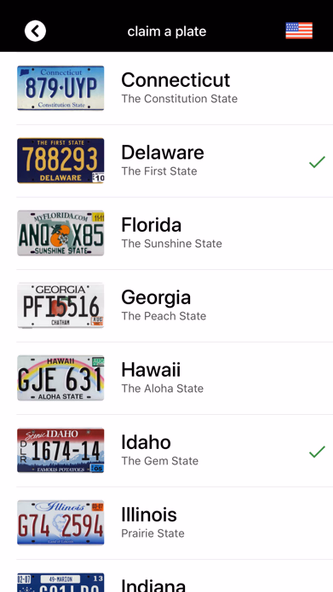 PlateSpot - License Plate Game Screenshot 2 - AppWisp.com PlateSpot - License Plate Game Screenshot 2 - AppWisp.com