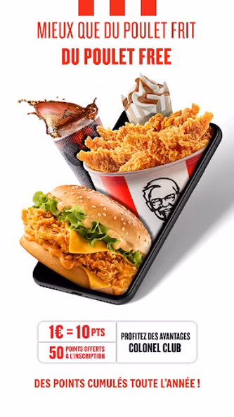 KFC France : Poulet & Burger Screenshot 3 - AppWisp.com KFC France : Poulet & Burger Screenshot 3 - AppWisp.com