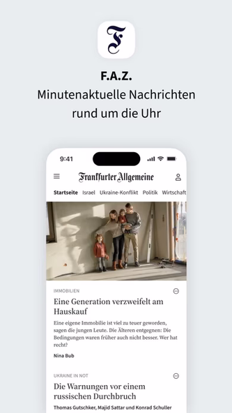 F.A.Z. - Nachrichten Screenshot 1 - AppWisp.com F.A.Z. - Nachrichten Screenshot 1 - AppWisp.com