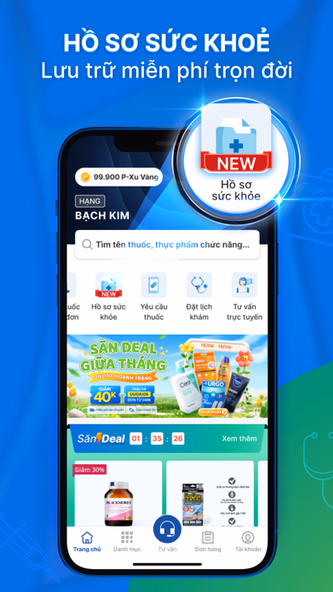 Pharmacity - Nhà thuốc uy tín Screenshot 1 - AppWisp.com Pharmacity - Nhà thuốc uy tín Screenshot 1 - AppWisp.com