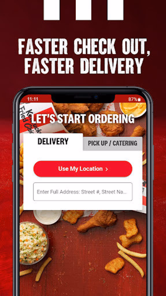 KFC New Zealand Screenshot 1 - AppWisp.com KFC New Zealand Screenshot 1 - AppWisp.com