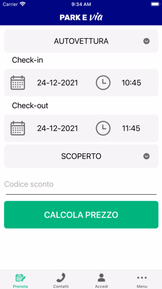 Park e Via Screenshot 1 - AppWisp.com