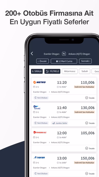 Biletall – Bus & Plane Tickets Screenshot 3 - AppWisp.com Biletall – Bus & Plane Tickets Screenshot 3 - AppWisp.com