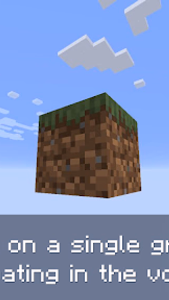 One block survival for MCPE Screenshot 1 - AppWisp.com One block survival for MCPE Screenshot 1 - AppWisp.com